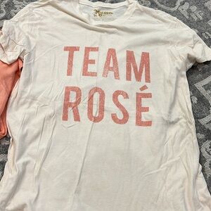 Show Me Your MuMu White 'Team Rosé' Tee